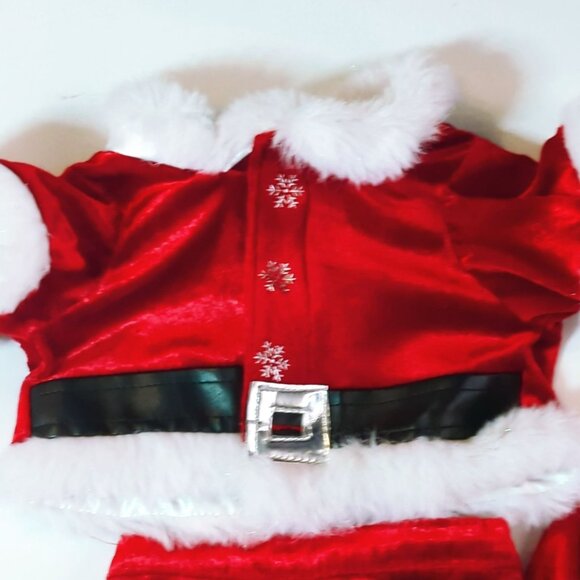 Build-A-Bear Workshop Holiday Christmas Santa Outfit Toy Sack For Plush Dolls - Picture 3 of 4